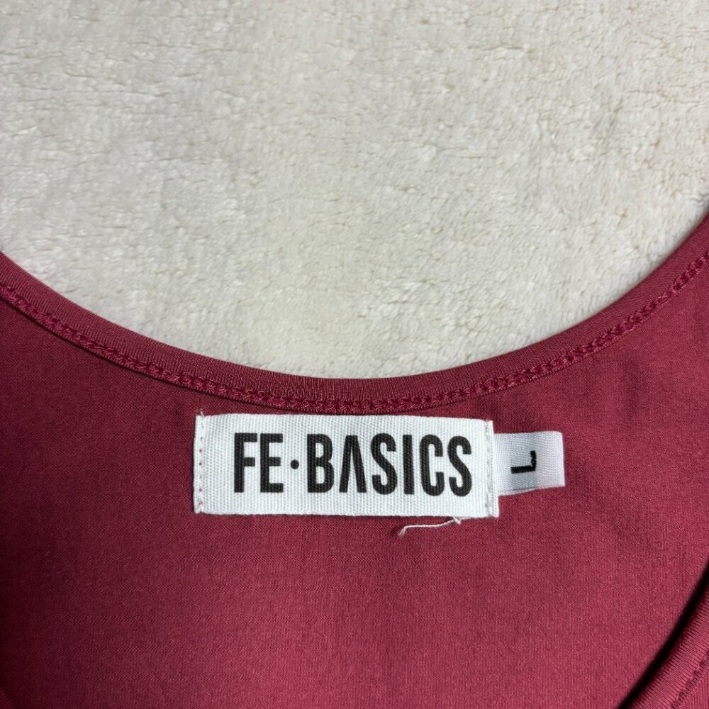 Fighting Eel Womens FE Basics Tank Top Size Large Sleeveless Modal Staple Layers - Picture 2 of 12